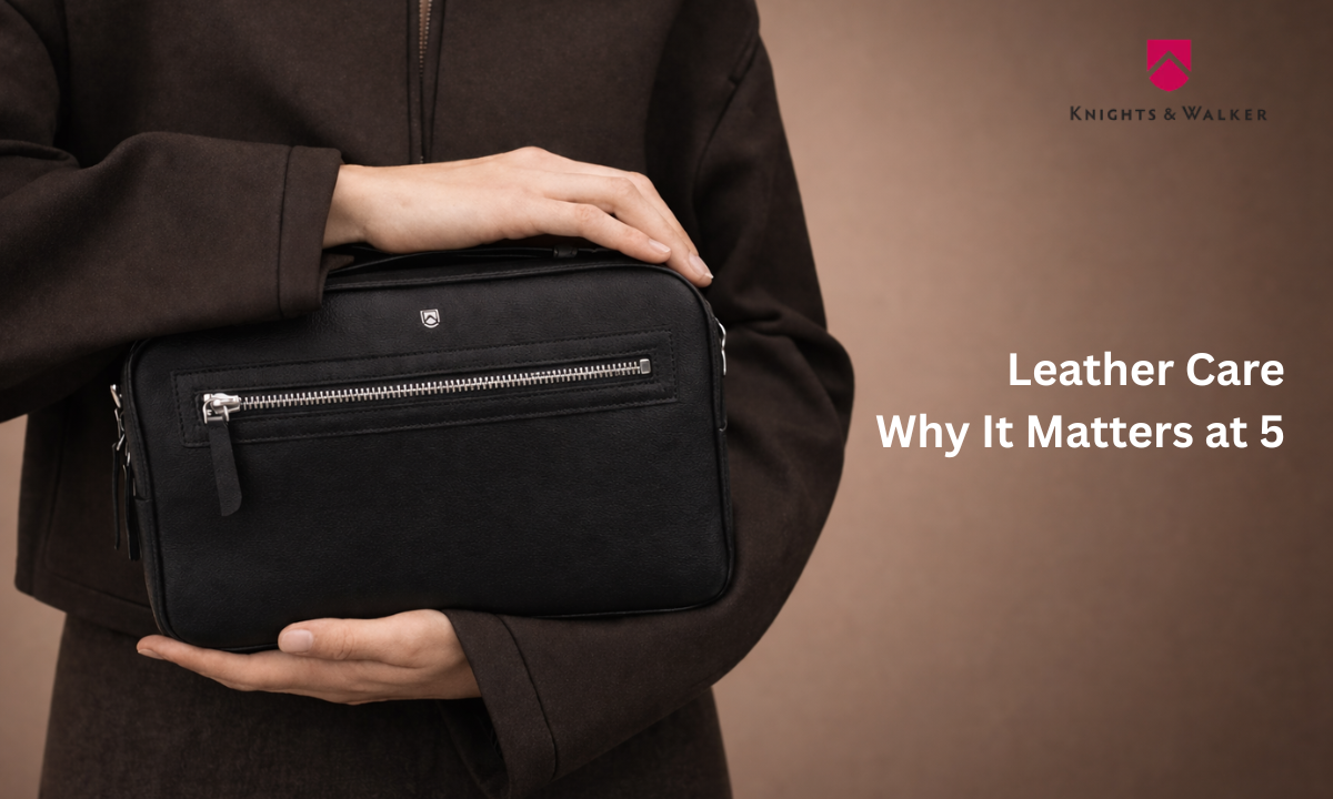 How to Care for Your Leather Goods, and Why it Matters After 5 years
